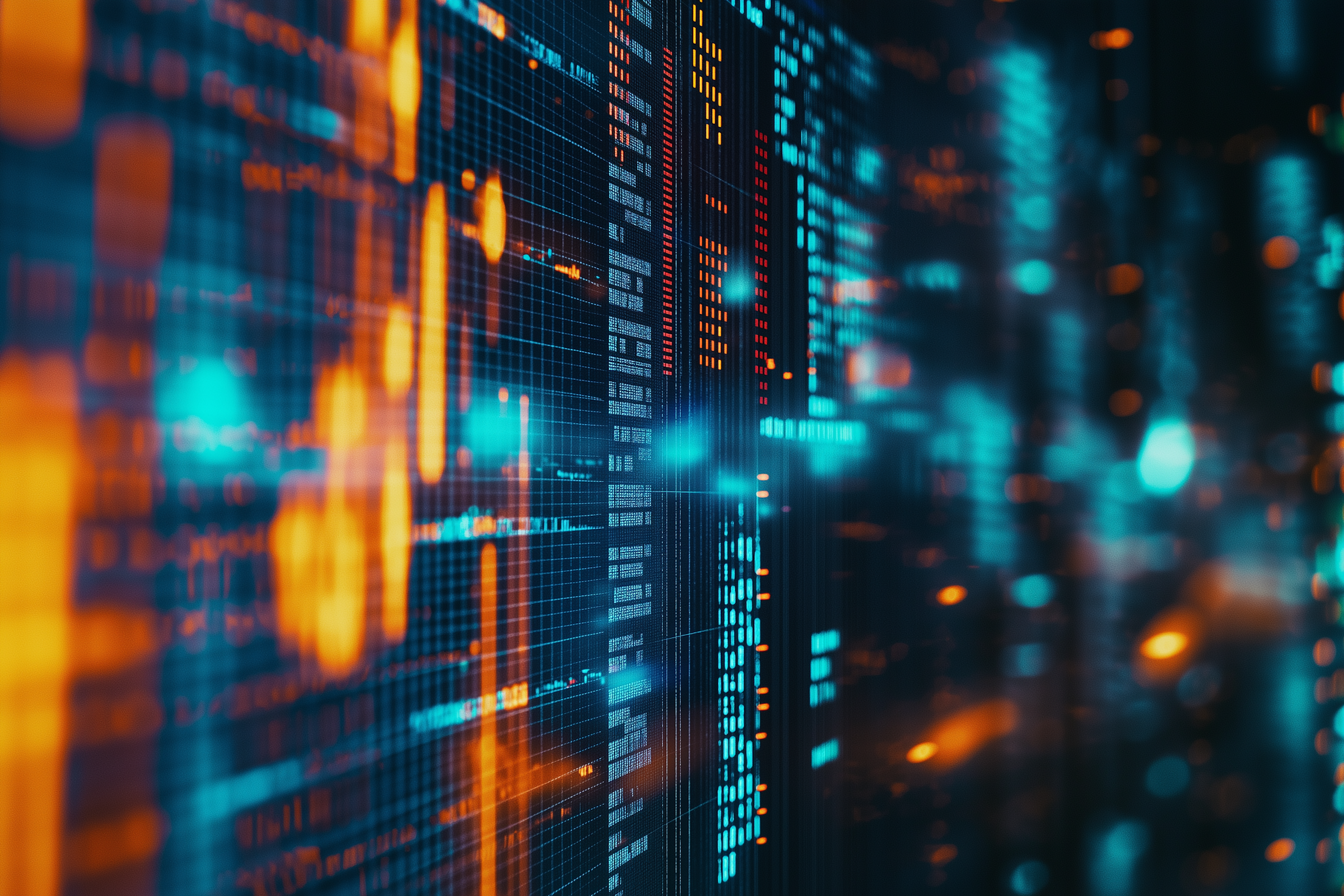 Futuristic Data Display